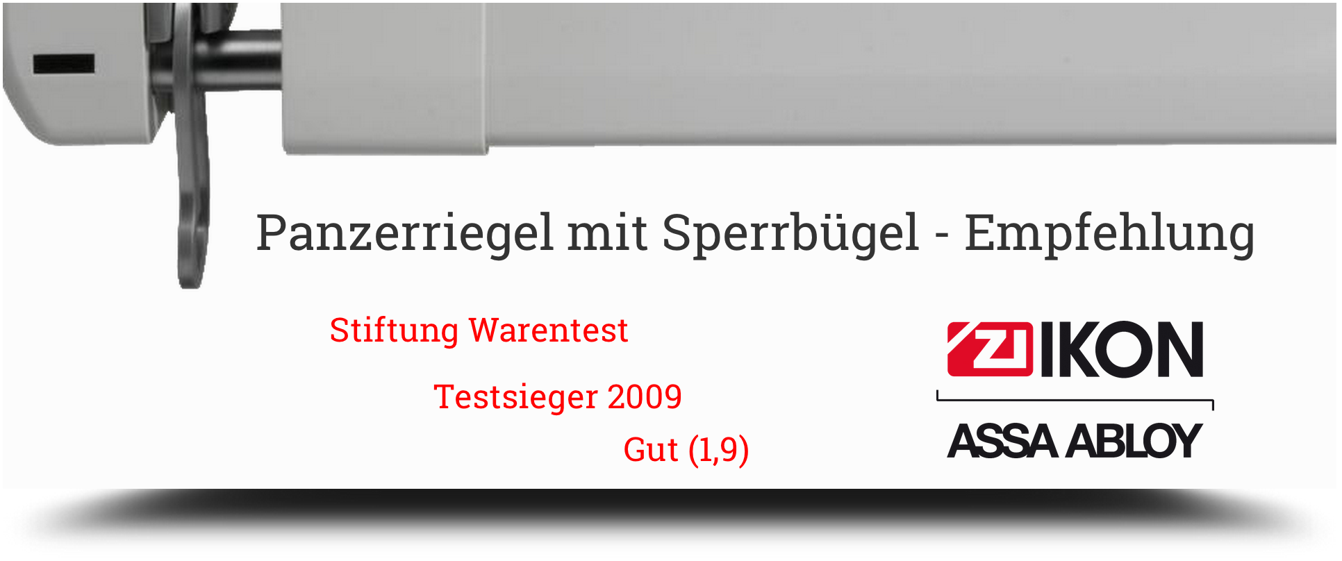 Panzerriegel - Informationen über Einbaukosten.